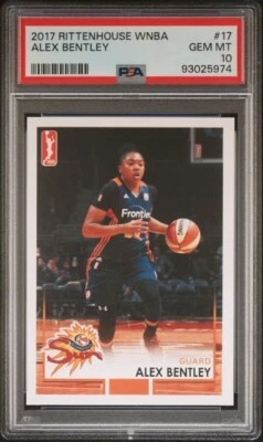 2017 Rittenhouse WNBA Alex Bentley PSA 10 Connecticut Sun Penn State - Image 1 of 2