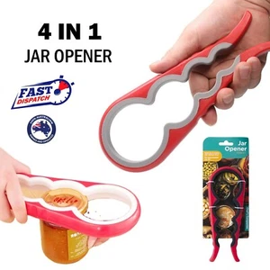 Easy Grip Silicone Bottle Jar Opener Multi Purpose Lid Cap Arthritis Aid Tool AU - Picture 1 of 8
