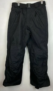 Columbia Snow Pants Mens M Ski Black Mesh Lined Snowboard Not Insulated - Picture 1 of 9