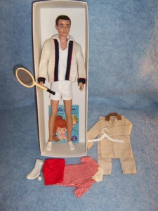1960 Ken doll in Time for Tennis #790, White Collectors box + Extra - Picture 1 of 12