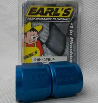 Fitting -10 AN Straight Swivel Female Union Earls Performance 915110ERLP Foto 1 de 3