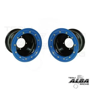 Suzuki LTZ 400 LTR 450 Rear Wheels Beadlock 8x8 3+5 4/110 Alba Racing B/L - Picture 1 of 3