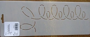 Stencil Quilting HH8 Loop Border quilt QC 2" 5cm template sew Harriet Hargrove - Picture 1 of 1
