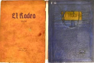 Klamath County High School (Oregon) "El Rodeo" Yearbooks, 1926 & 1928 Debb Potts - Picture 1 of 12