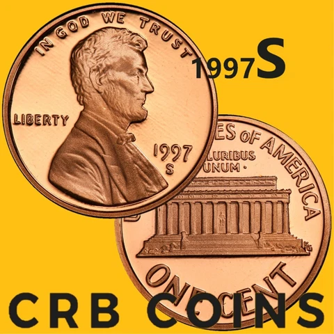 1997-S Proof "Lincoln Memorial Cent" - Penny - (UNC) KM#201a - LP97S Cover