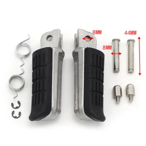 Pedane Poggiapiedi Anteriore Per Honda VFR800 CB600F Hornet 600 CB600S CBR600F - Picture 1 of 3