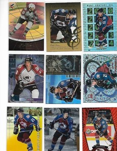 Peter Forsberg  Lot rookies/inserts You Pick your own 25% Off
