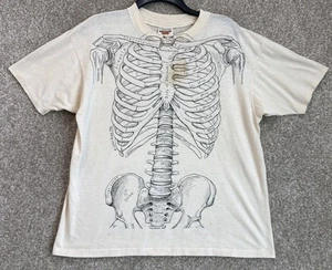 Vintage Skeleton Anatomy Leslie Arwin 1978 T-Shirt Gr. XL Single Stitch Made USA - Bild 1 von 19