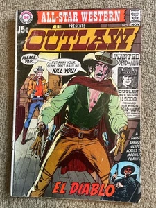 All-Star Western Presents Outlaw #2 DC Comics Western - Imagen 1 de 5