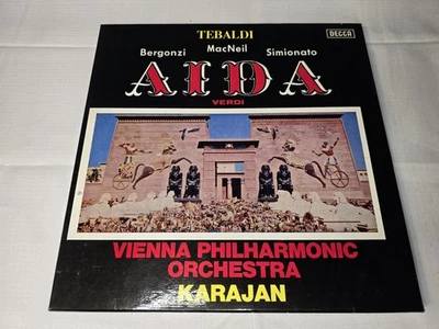 Aida SXL 2167/9 Verdi  Tebaldi Karajan 3xLP Decca Box Set - Image 1 of 3