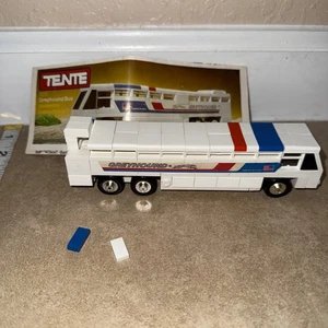 Vintage 1979 Tente #222 Greyhound Bus by Hasbro (Incomplete) With Instructions - Picture 1 of 5