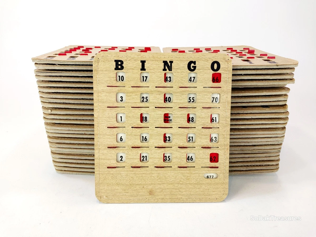 Bingo Vintage Manufacture Board & Traditional Games for sale - eBay