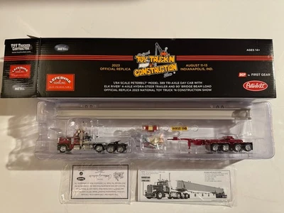 DCP 1:64 NTT'NC LEFEBVRE 389 Peterbilt & ERMC Hydra-Steer BRIDGE BEAM LOAD — 第 1/4 张图片