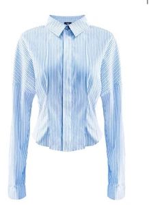Camisa Ow Collection ELIZA Talla M Rayas Azules - Imagen 1 de 6