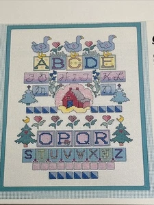 Goose Sampler Cross Stitch Pattern Pages From Book - Picture 1 of 4