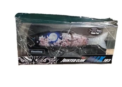 GANCRAFT JOINTTED CLAW MIX 183 Tipo-F #GAN-55 Gekkouzakra 180mm 2oz Fabricado no Japão - Imagem 1 de 4