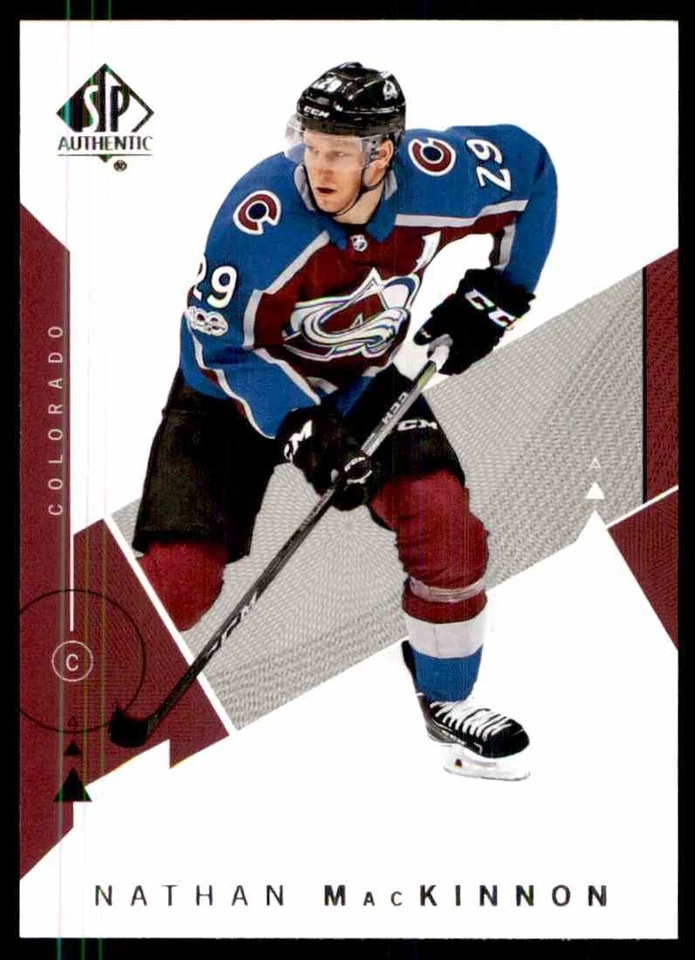 2018-19 SP Authentic Nathan MacKinnon #85 - Image 1 of 2