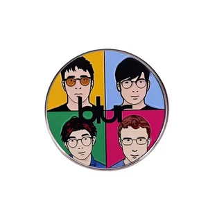 Blur Round - Enamel Pin - Picture 1 of 1