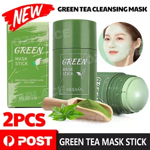 Mask Stick Deep Clean Green Tea Oil Acne Blackhead Control Clay Facial Cleansing - Picture 1 of 9