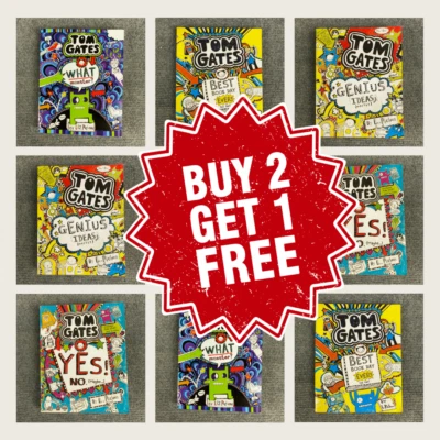 Tom GATES L Pichon Fun Kids Books CHOOSE Your TITLE Save Post Buy 2 Get 1 FREE🖤 - Image 1 of 3