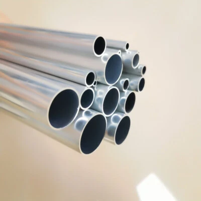 1-4Pcs Aluminium Tube OD 18-21mm Length 300mm Straight pipe 18 19 20 21mm - Photo 1/4
