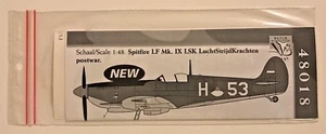 Dutch Decal 1/48 Spitfire LF Mk.IX LSK. Postwar. 48018 - Picture 1 of 2