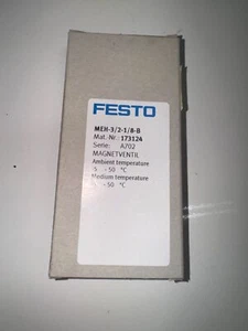 Neu im Karton FESTO MEH-3/2-1/8-B 173124 Magnetventil - Bild 1 von 2