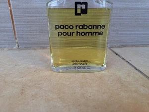 Paco Rabanne Pour Homme 200ml After Shave splash, Vintage 80% full - Picture 1 of 4