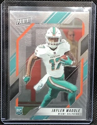 2021 Panini VIP #RC5 Jaylen Waddle Miami Dolphins Rookie RC The National - Image 1 of 2