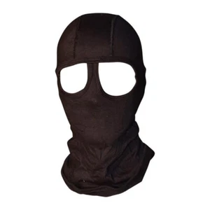 CAGOULE SOUS CASQUE MOTO SKI SCOOTER MOBYLETTE VÉLO TRENDY CHOUETTE 100 % SOIE - Foto 1 di 1