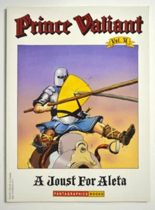PRINCE VALIANT Vol 31 A Joust For Aleta Fantagraphics TPB 2nd Print Hal Foster - Picture 1 of 2