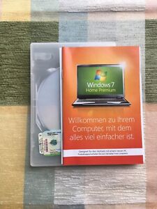 Microsoft Windows 7 Home Premium 64 Bit DVD Win 7 OEM Deutsch mit Key