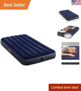 Intex 64757E Dura-Beam Standard Daunen Luftmatratze: Fiber-Tech - Twin Size - 10 Zoll - Bild 1 von 10