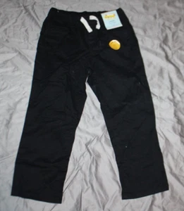 Cat & Jack Boys black Straight Elastic Waist Pant - Size 5 - Picture 1 of 1