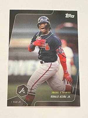 2019 Topps x Vlad Jr. Baseball #34 PR: 2474 - Ronald Acuna Jr. - Atlanta Braves - Image 1 of 2