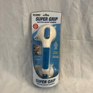 Super Grip Suction Mount Handle For Tub And Shower No Holes Or Screws NEW Sealed - Picture 1 of 8