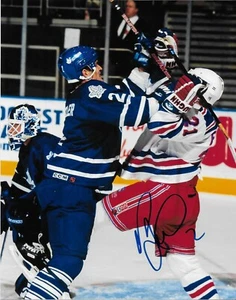 Autographed Toronto Maple Leafs Rob Zettler 8x10 Photo #2 Original - Picture 1 of 2