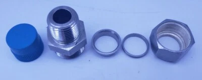 Swagelok SS-1210-1-8 3/4 tube x 1/2 NPT - Image 1 of 4