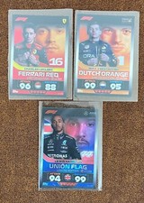 Topps F1 Turbo Attax 2022 Lewis leclerc Max Limited edition cards LE 4UR 3UR 5UR
