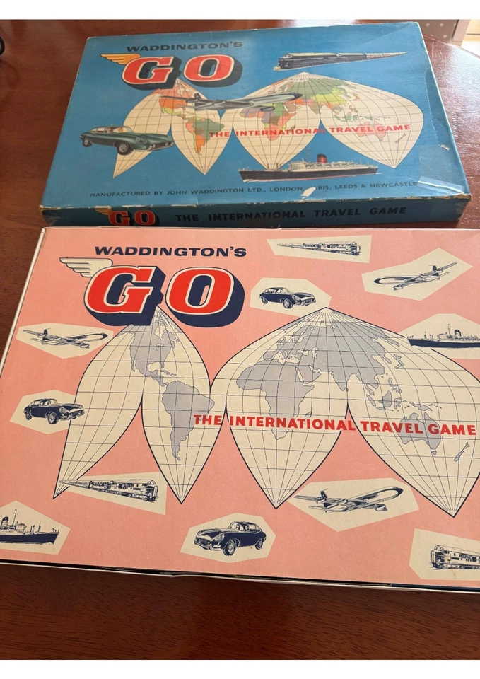 GO Vintage Boardgame Waddingtons Excellent Condition Complete - Image 1 of 2