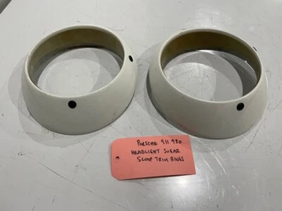 77-83 PORSCHE 911 912 930 OEM ANILLO MOLDURA FARO IZQUIERDO DERECHO PINTADO  Foto 1 de 4