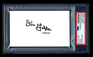 DAN GABLE SIGNED MINT INDEX CARD PSA/DNA AUTOGRAPHED OLYMPIC GOLD MEDAL - Picture 1 of 1