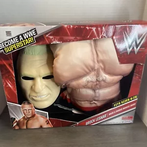 WWE Brock Lesnar Muscle Suit Maske WWF Kostüm Wrestling Halloween selten - Bild 1 von 5
