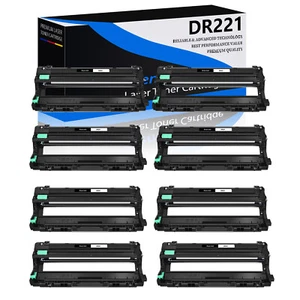 Unidad de batería negra 8 PK DR-221 DR221 para Brother MFC-9330CDW HL-3140CW 3170CDW - Imagen 1 de 24