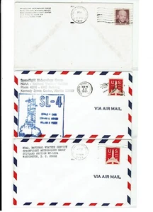 SkyLab IV Nov 1973 Space Weather / Meteorology 5 Covers !! - Picture 1 of 2