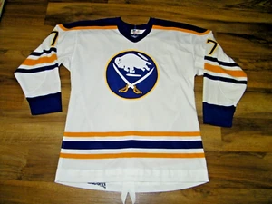 BUFFALO SABRES VINTAGE 1983 AUTHENTIC JOHN TUCKER MASKA HOCKEY JERSEY SIZE 50 - Picture 1 of 8