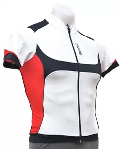 Santini Heat Sink System Short Sleeve Cycling Jersey Men SMALL White Road Bike - Picture 1 of 2