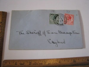Gibraltar Stamp MR1 on Cover War Tax w/#67 - Picture 1 of 2