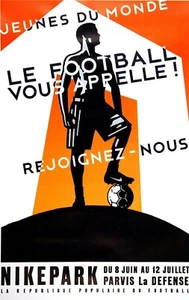 Nike Park 1998 by Johan Otto Sprekelesen Le Football vous Appelle 1998 World Cup - Picture 1 of 1