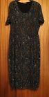 Ladies, Full Length, Anna Rose, Fully Lined, Elasticated Bodice Dress, XXL
